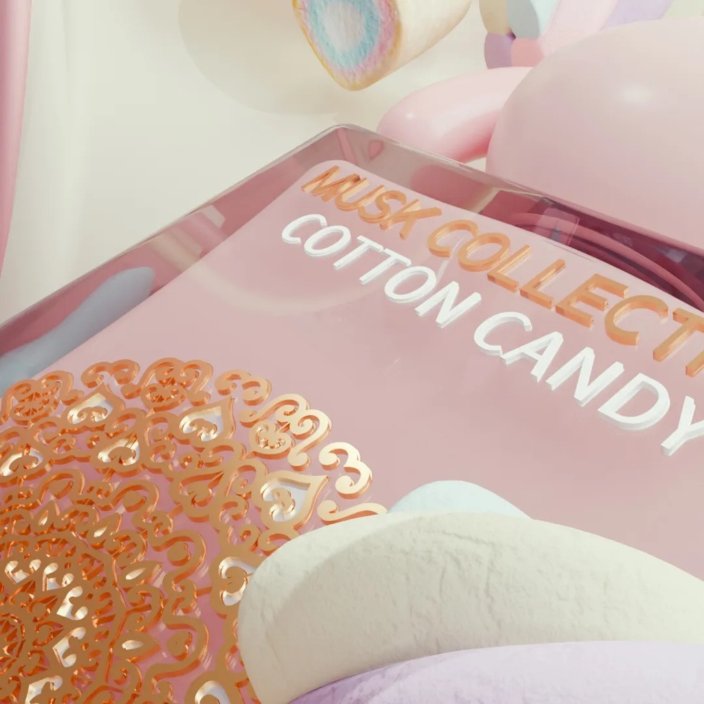 Gulf Orchid Musk Tahara Cotton Candy - Eau De Parfum 60mlC