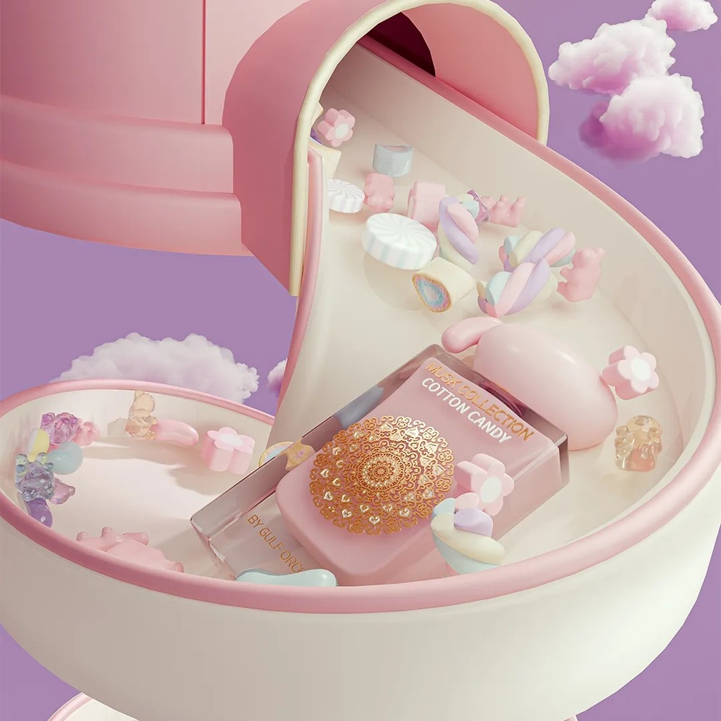 Gulf Orchid Musk Tahara Cotton Candy - Eau De Parfum 60mlD