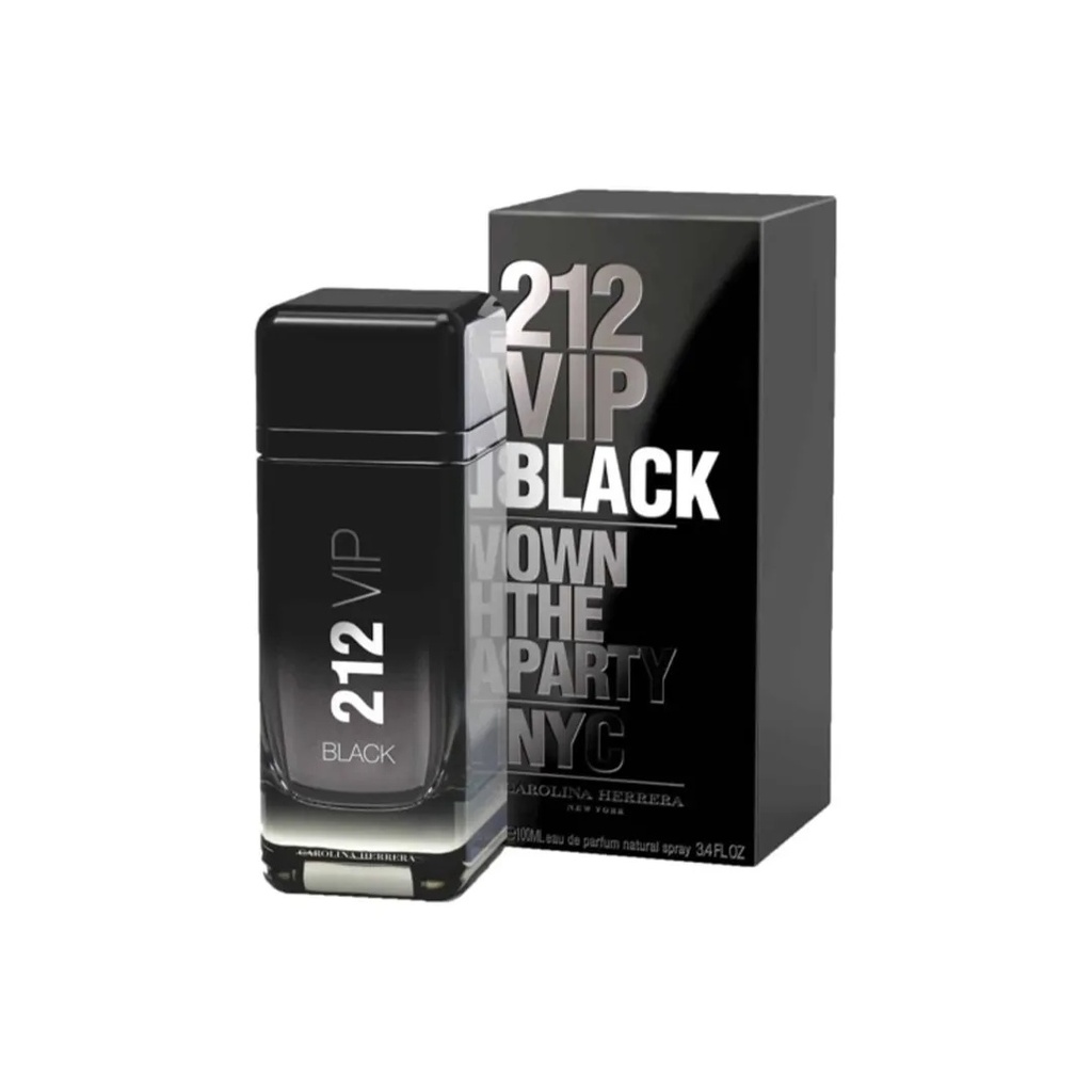 Carolina Herrera 212 VIP Black Own The Party NYC- Eau De Parfum 100mlB
