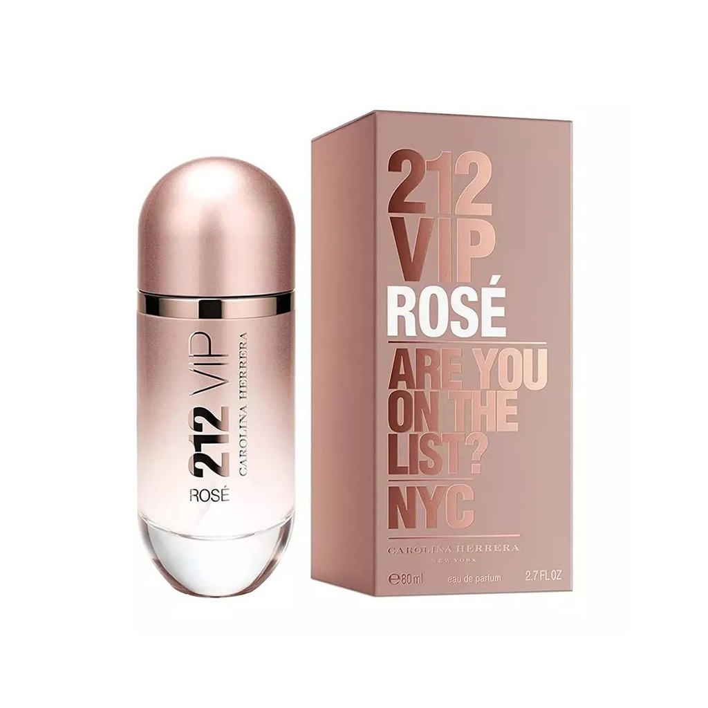 Carolina Herrera 212 VIP Rose Are You On The List NYC - Eau De Parfum 80mlB