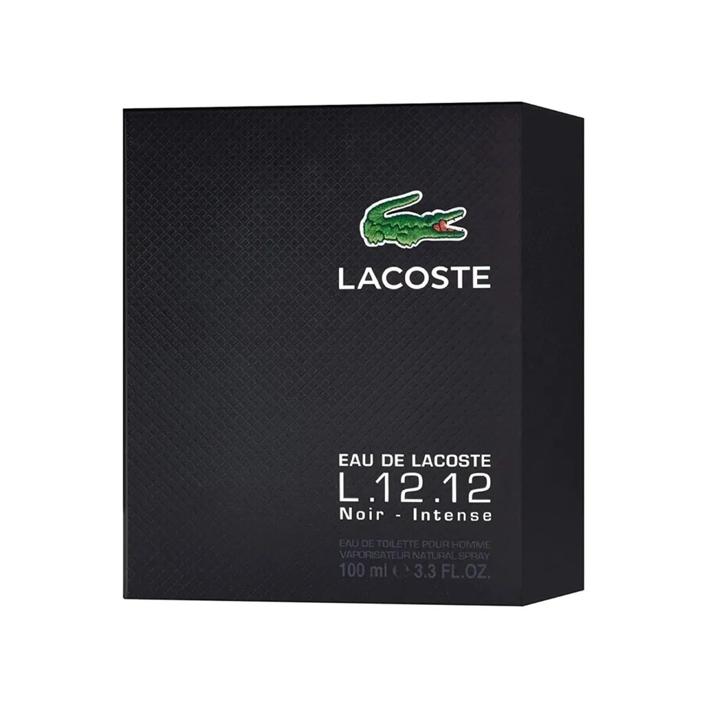 Lacoste Eau De Lacoste Noir L.12.12. - Eau De Toilette 100mlD