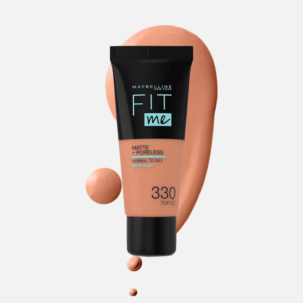 Maybelline Fit Me Matte + Poreless Foundation With ClayB