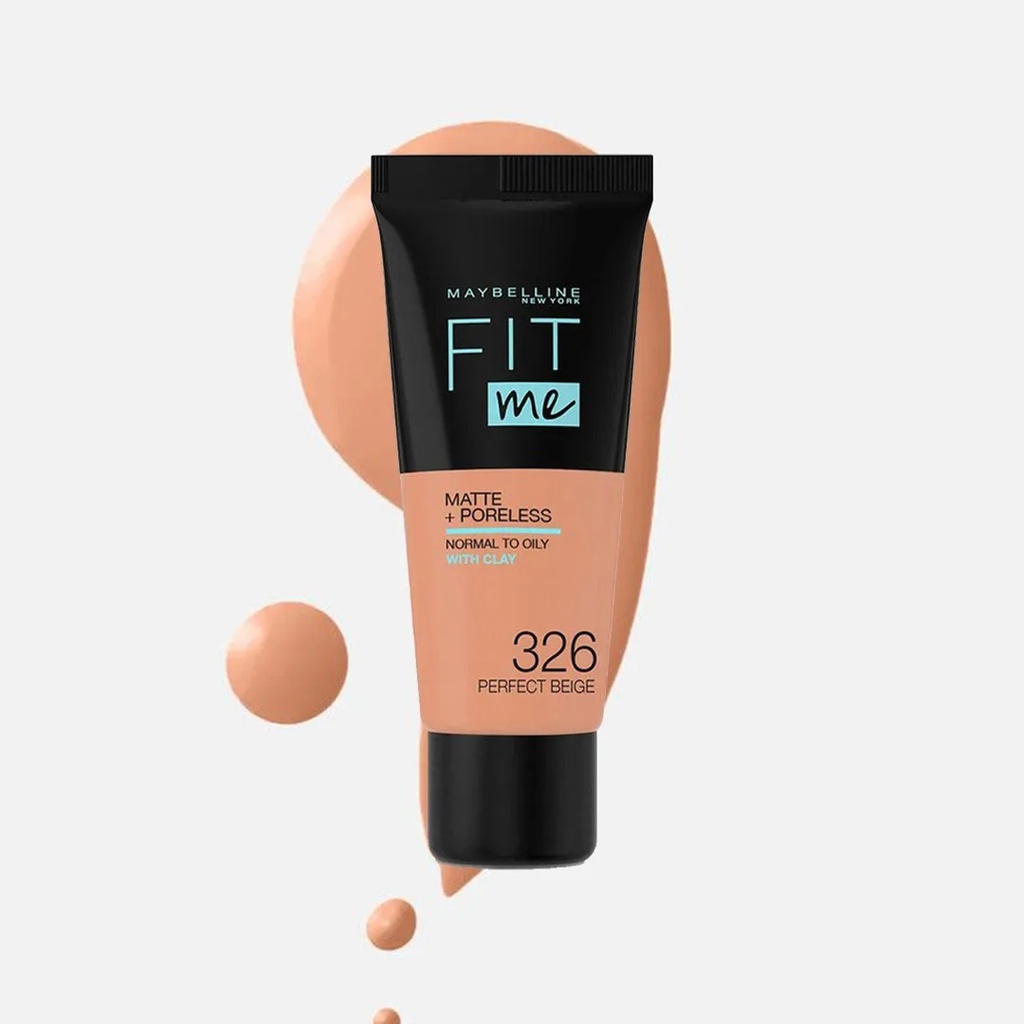 Maybelline Fit Me Matte + Poreless Foundation With ClayB
