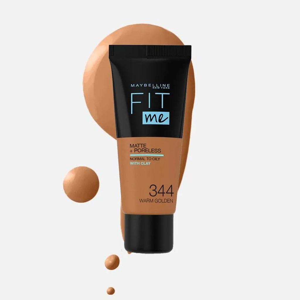 Maybelline Fit Me Matte + Poreless Foundation With ClayB