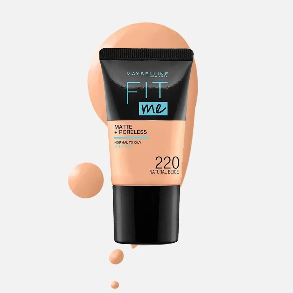 Maybelline Fit Me Matte + Poreless Foundation With ClayB