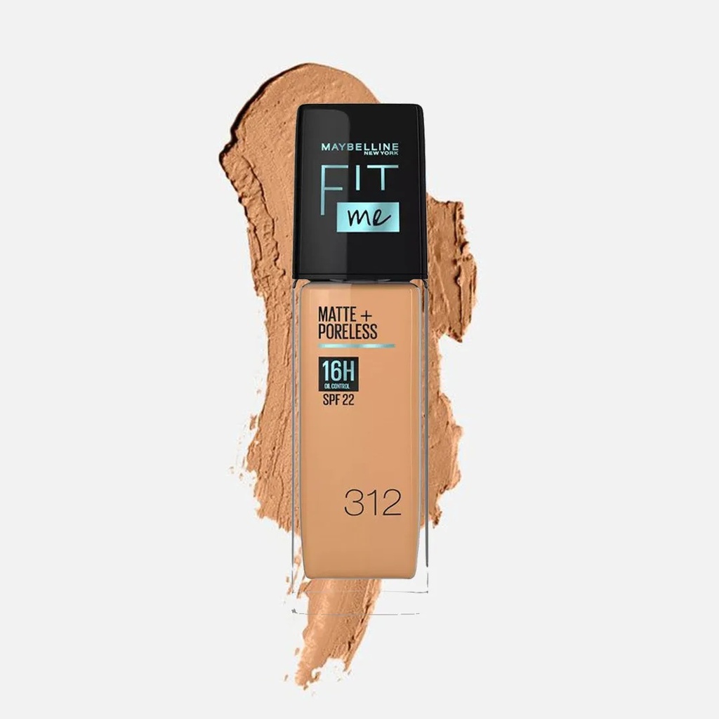Maybelline Fit Me Matte + Poreless Liquid Foundation With Spf 22B