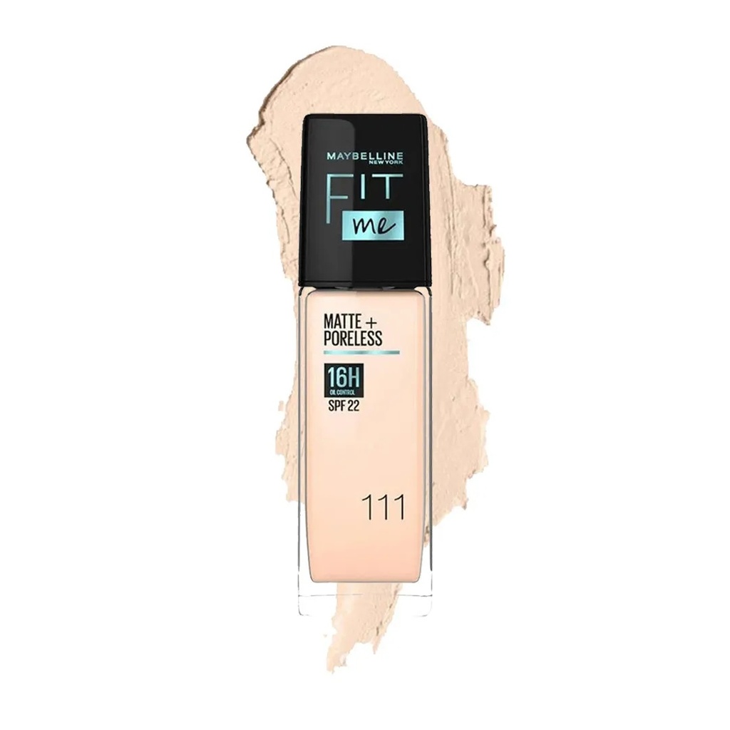Maybelline Fit Me Matte + Poreless Liquid Foundation With Spf 22B