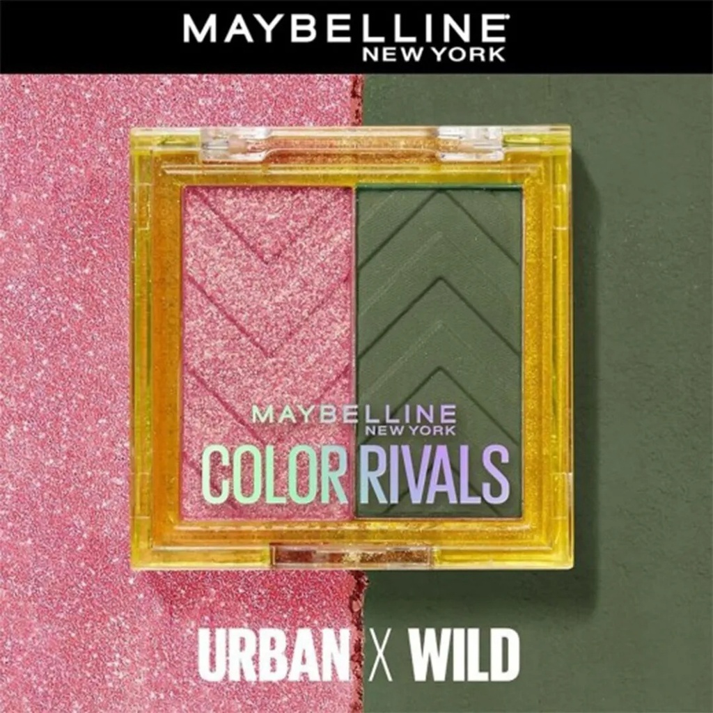 Maybelline Maybelline Color Rivals Eye Shadow Urban X WildA