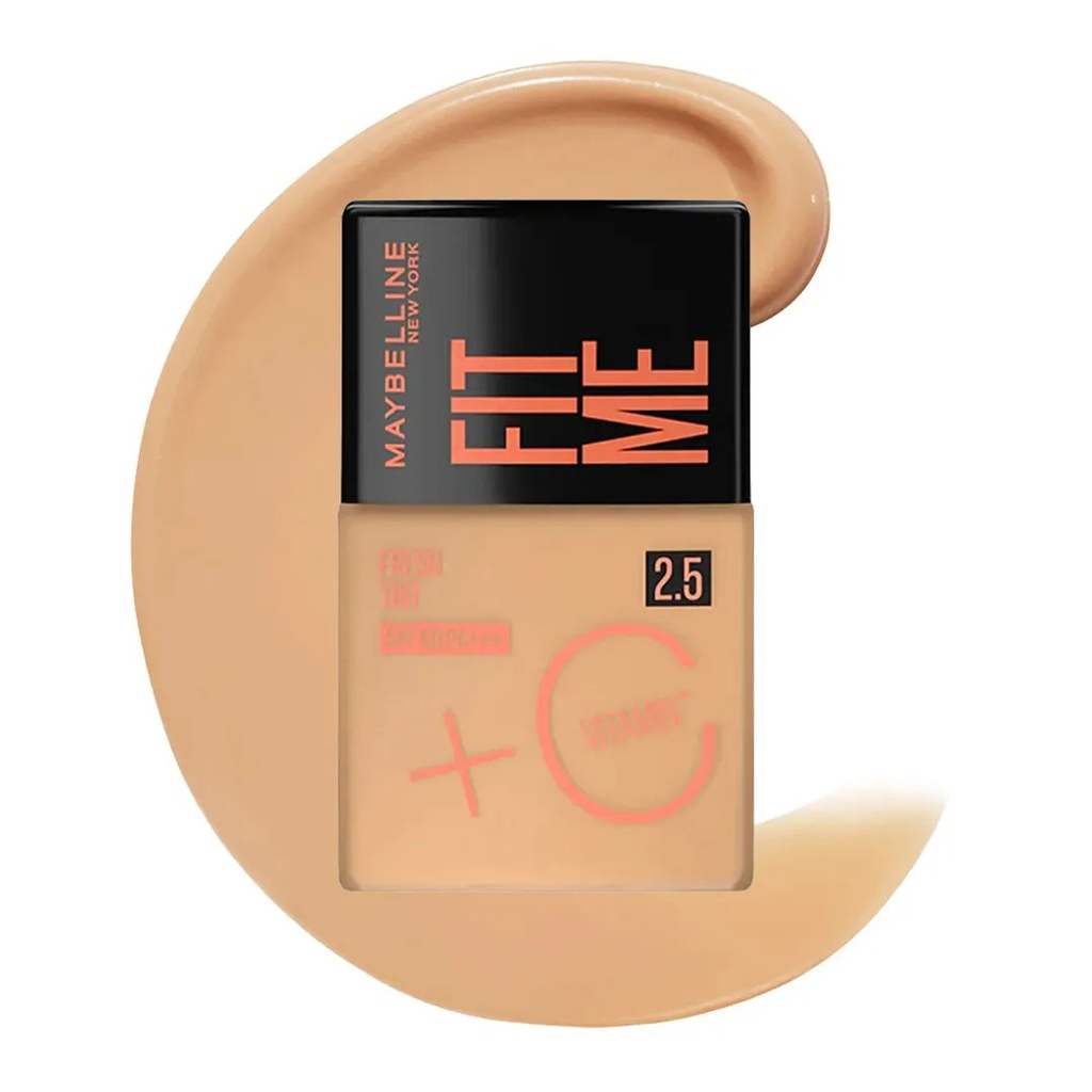 Maybelline Fit Me Fresh Tint Spf 52 - With Brightening Vitamin C A