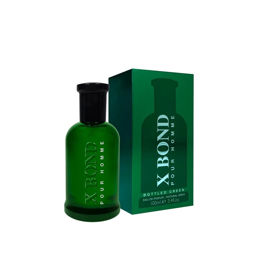 Louis Olivier X Bond Bottled green Pour Homme EDP 100MLA