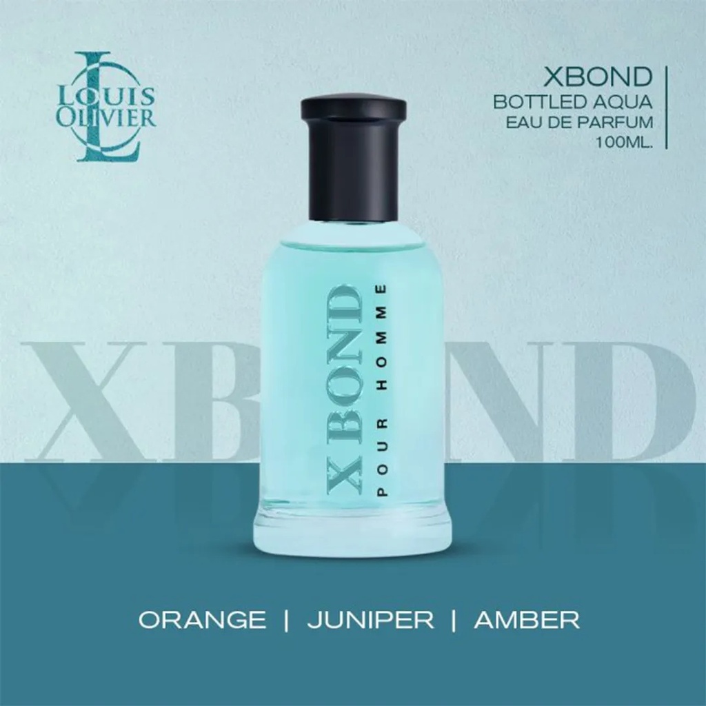 Louis Olivier X Bond Bottled Aqua Pour Homme EDP 100MLA