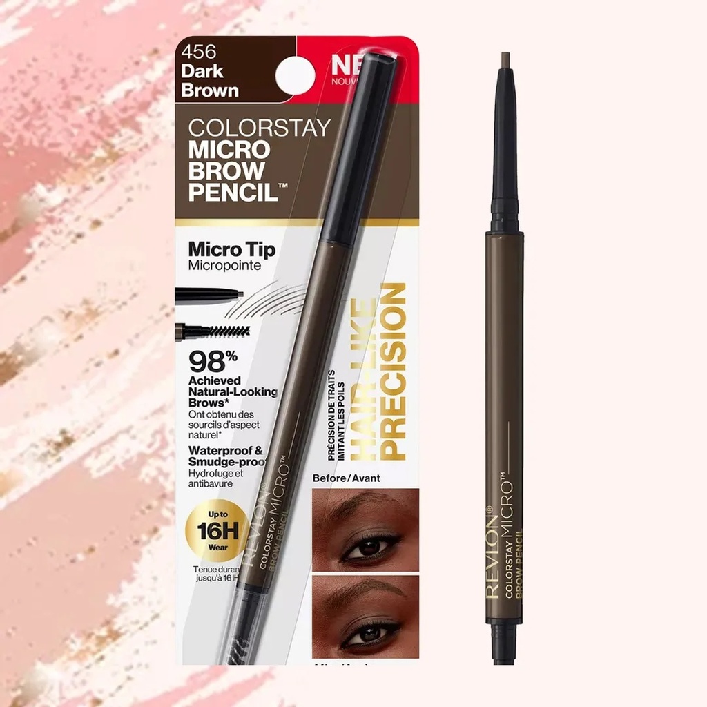Revlon Colorstay Micro™ Brow Pencil  456 Dark BrownB