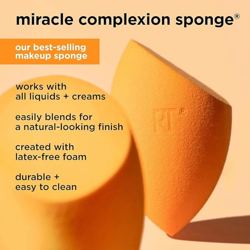 Real Techniques 2 Pack Miracle Complexion SpongeB