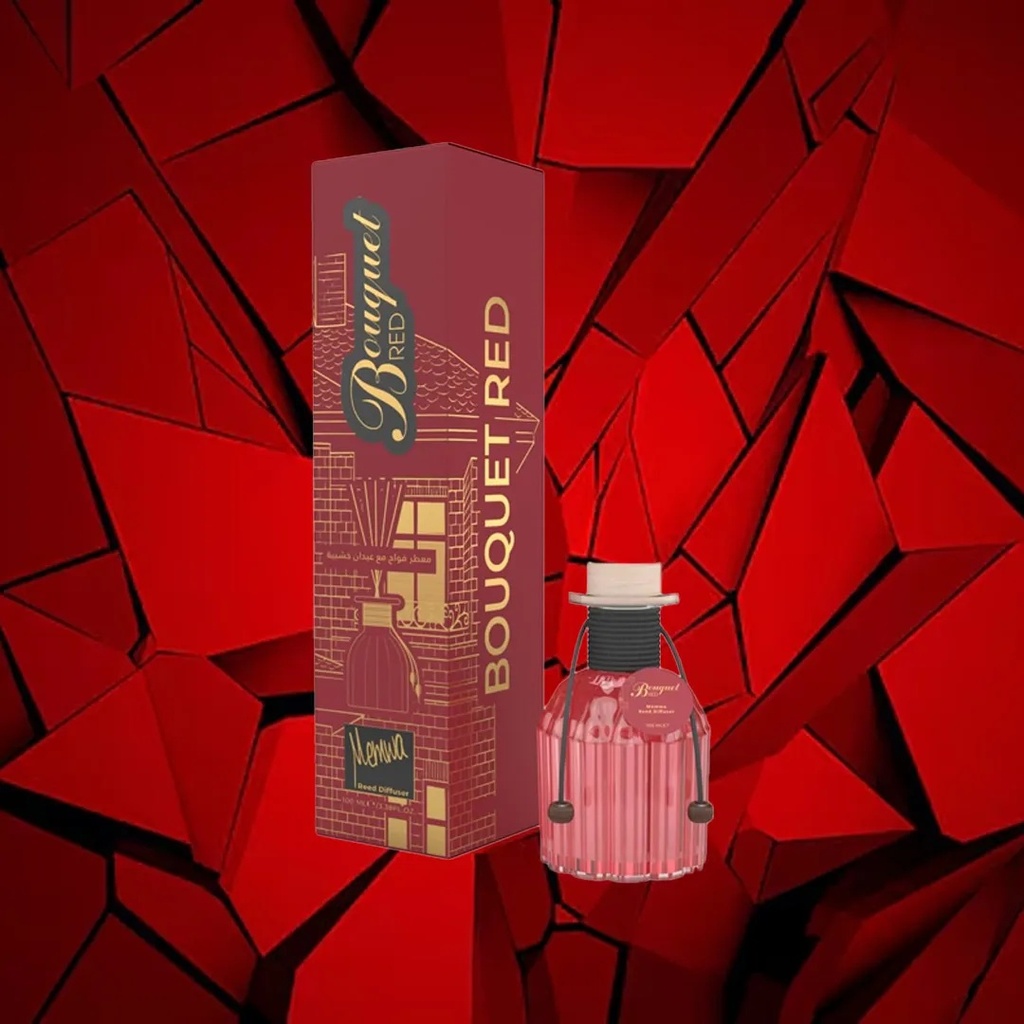 Memwa Reed Diffuser Bouquet Red 100MLA