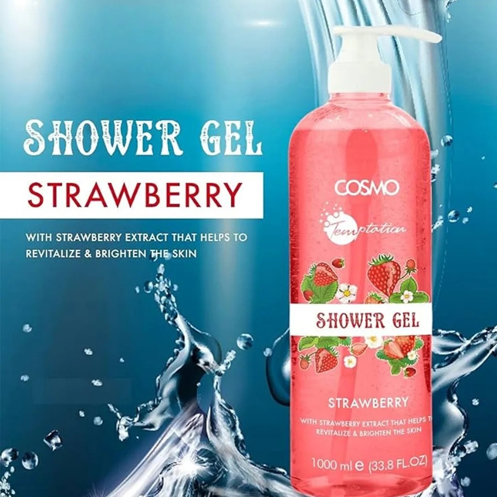 Cosmo Strawberry Shower Gel 1000MLA