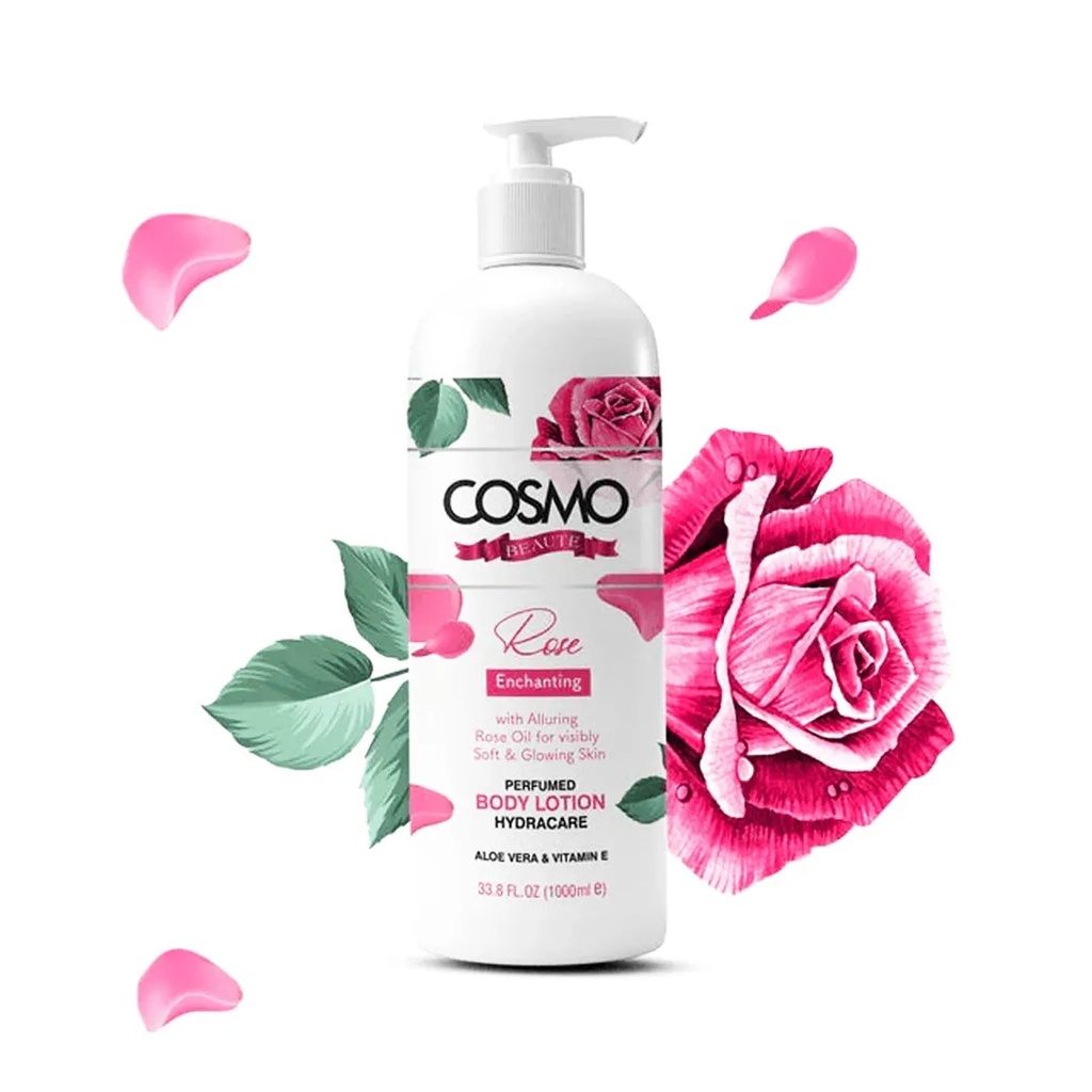 Cosmo Rose Body Lotion 1000MLA