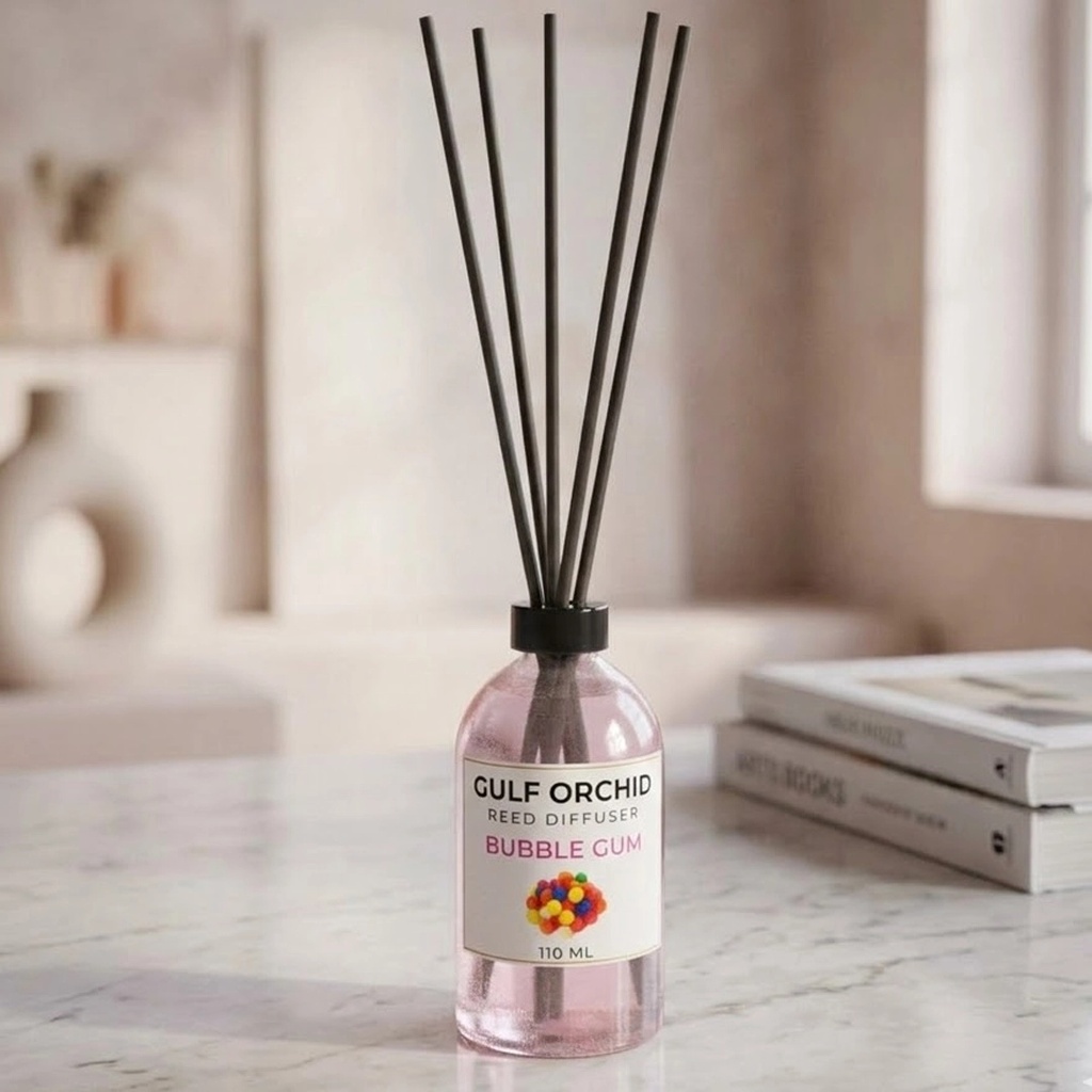 Gulf Orchid Reed Diffuser Bubble gum 110MLA