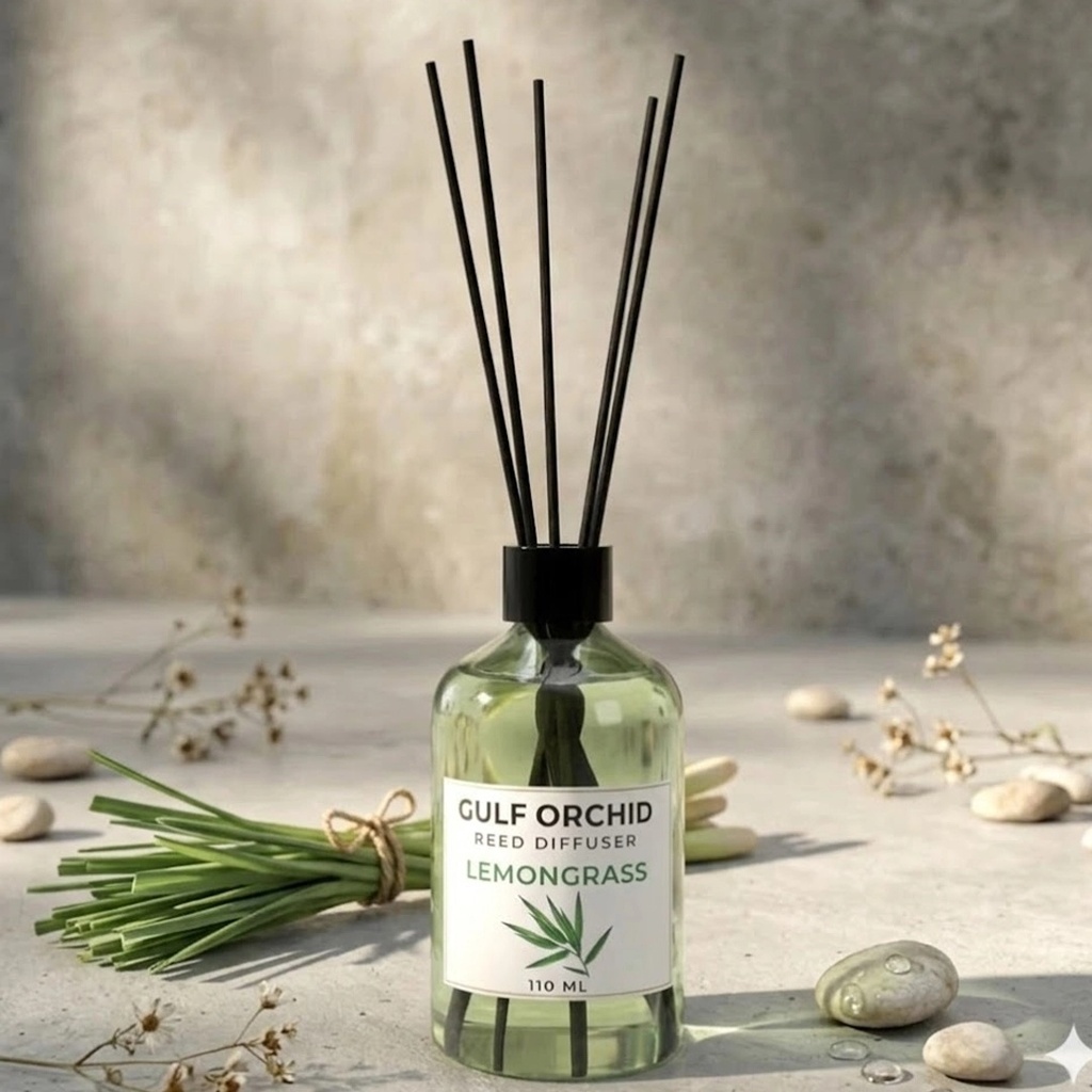 Gulf Orchid Reed Diffuser Lemongrass 110MLA