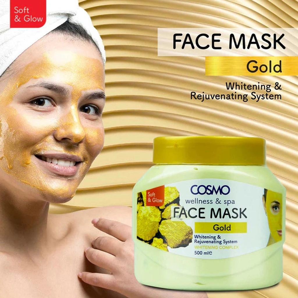 Cosmo Gold Face Mask 500MLA