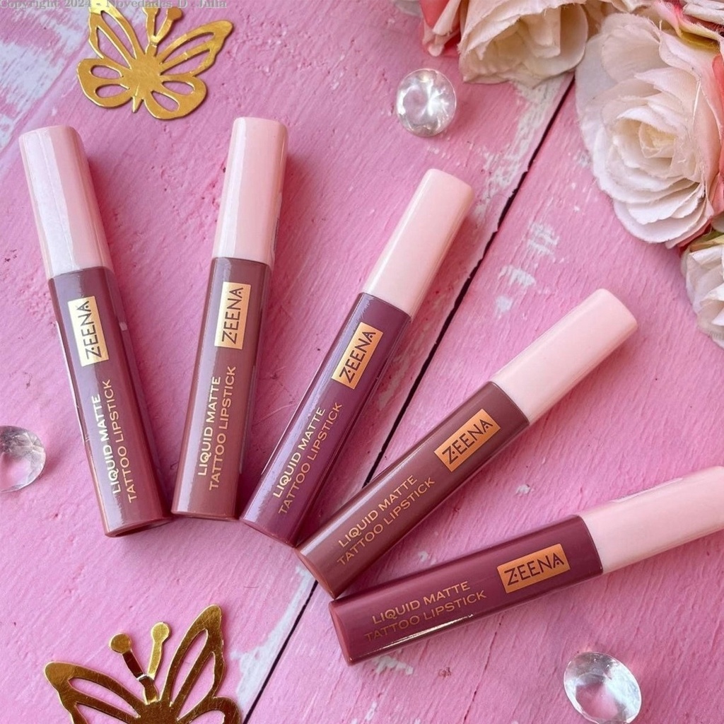 Zeena Liquid Matte Tattoo LipstickA
