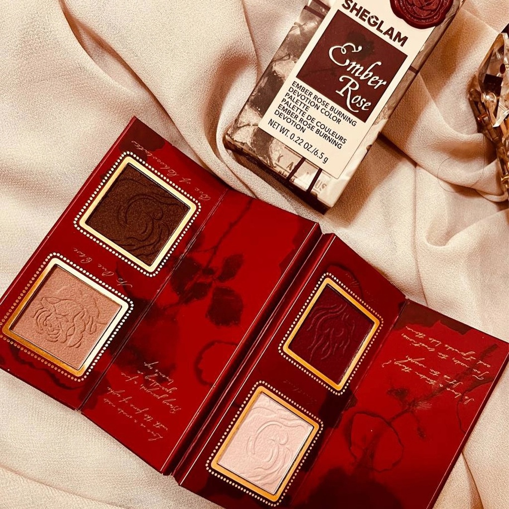 Sheglam Ember Rose Burning Devotion Color Palette 67.5gA