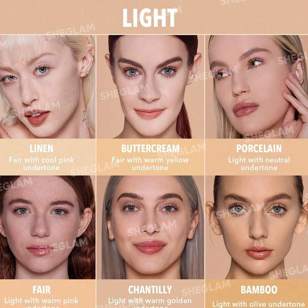 Sheglam Skin Focus High Coverage Powder FoundationA