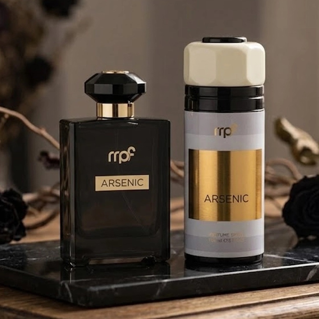 MPF Arsenic Gift Set EDP 100ML + Perfume Spray 150MLA