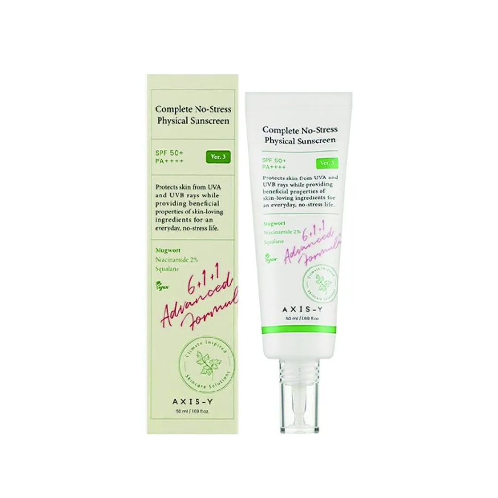 Axis-Y Complete No-Stress Physical Sunscreen V.3 50MLB