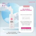 Cathy Doll Ready 2 White 2 in1 Bubble Mousse Cleanser 120MLA