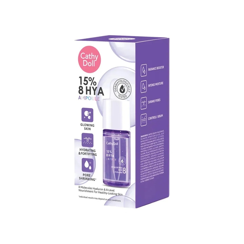 Cathy Doll 15% 8 HYA Ampoule Serum 30MLC