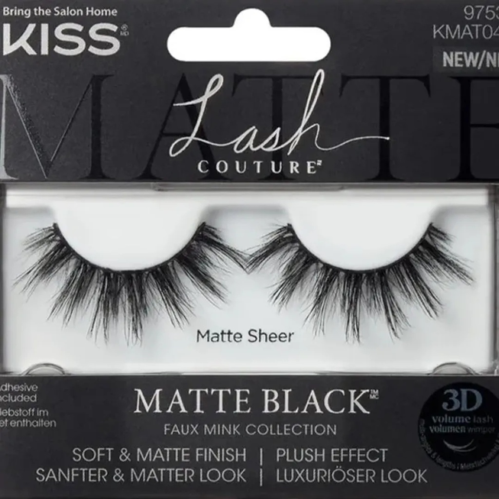 Kiss Lash Faux Mink 3D Matte Collection 04B