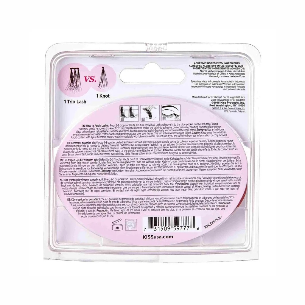 Kiss Hautecouture Trio Lashes-LavishA