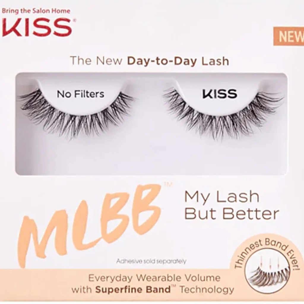 Kiss Mlbb Lashes 02 - No FiltersB