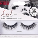 Kiss Lash Couture Triple Push-Up W/Glue- BrassiereB