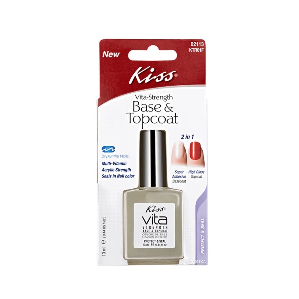 Kiss Vita-Strength Base & TopcoatA