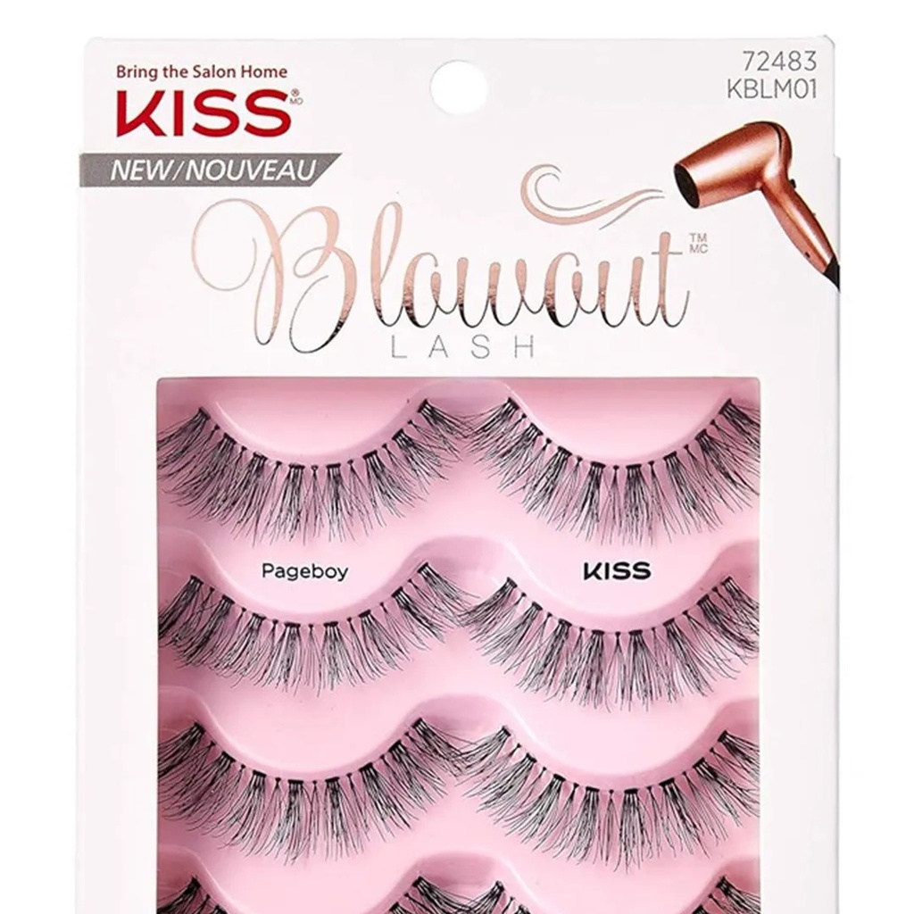 Kiss Blowout Lash Multi Pack (4 Pairs) - PageboyA