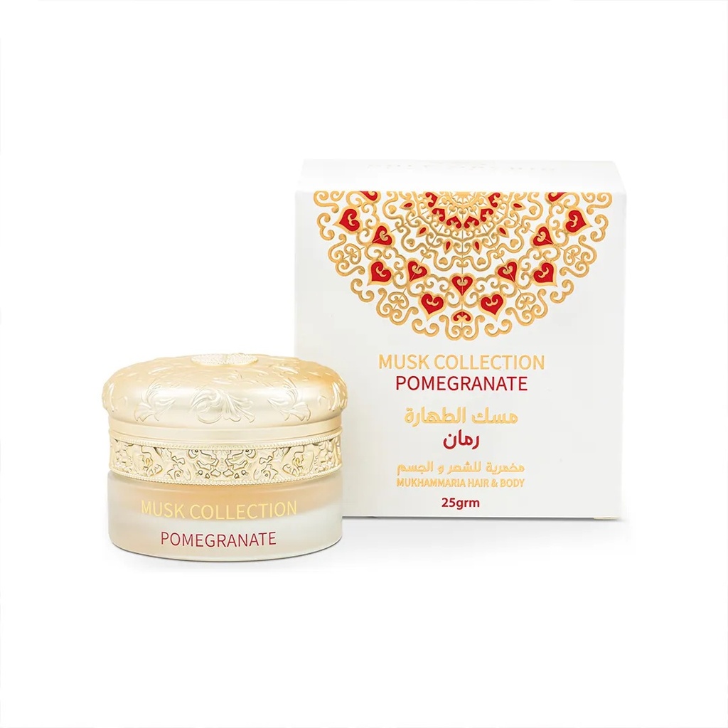Gulf Orchid Musk Collection Mukhmariya Hair And Body 25g - PomegranateB
