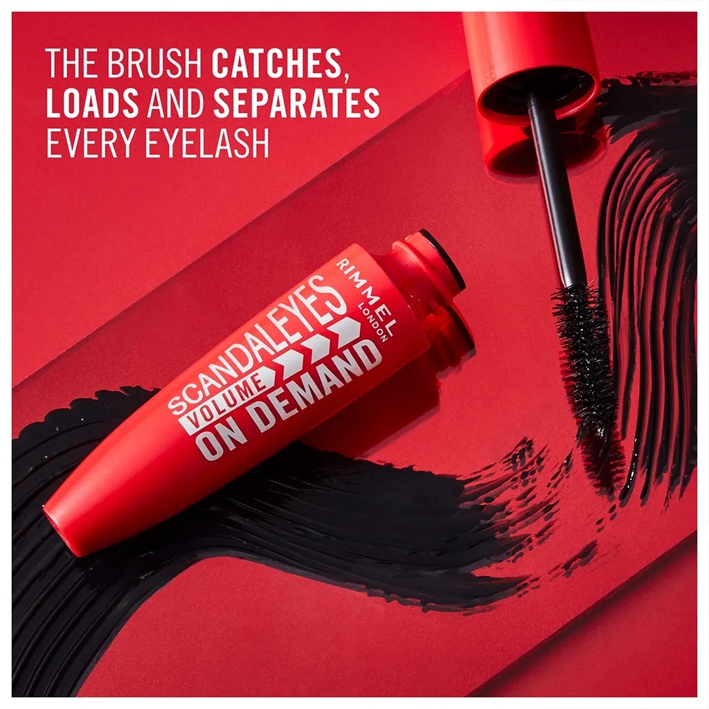 Rimmel Scandaleyes Volume On Demand Mascara B