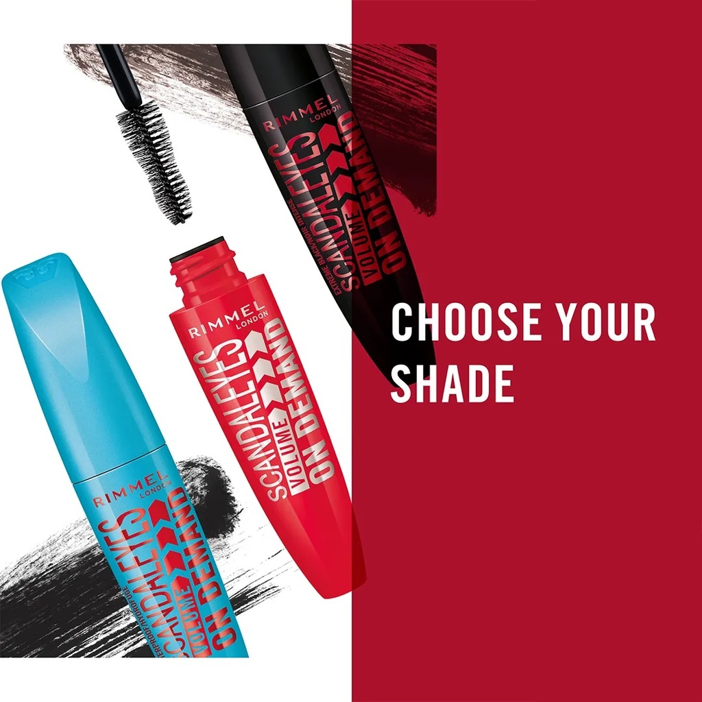 Rimmel Scandaleyes Volume On Demand Waterproof MascaraB