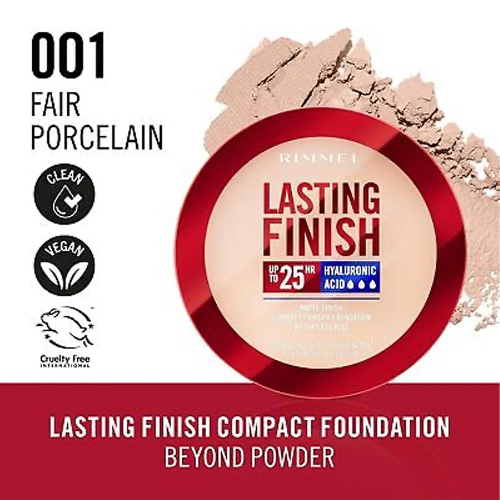 Rimmel Lasting Finish Compact Foundation - 7gA