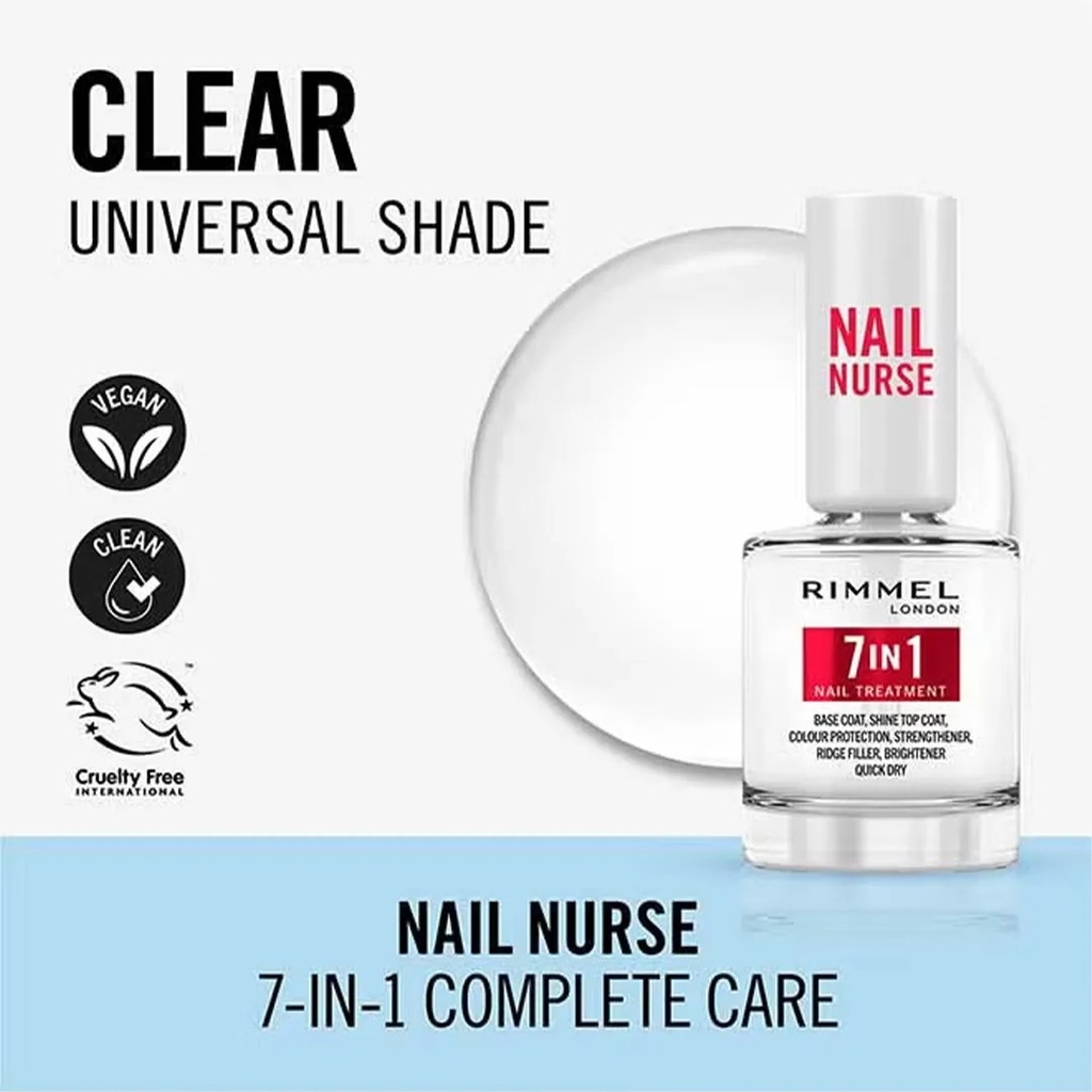 Rimmel Nail Care 7-In-1 Complete Care clearA