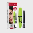 Rimmel Scandaleyes Flex Mascara Exaggerate Liquid EyelinerB