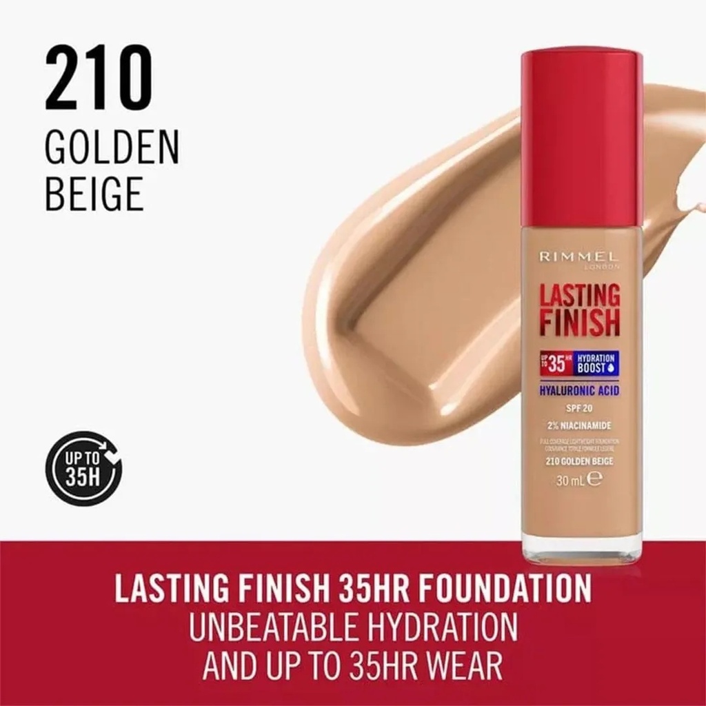 Rimmel Lasting Finish Liquid Foundation - 30mlA