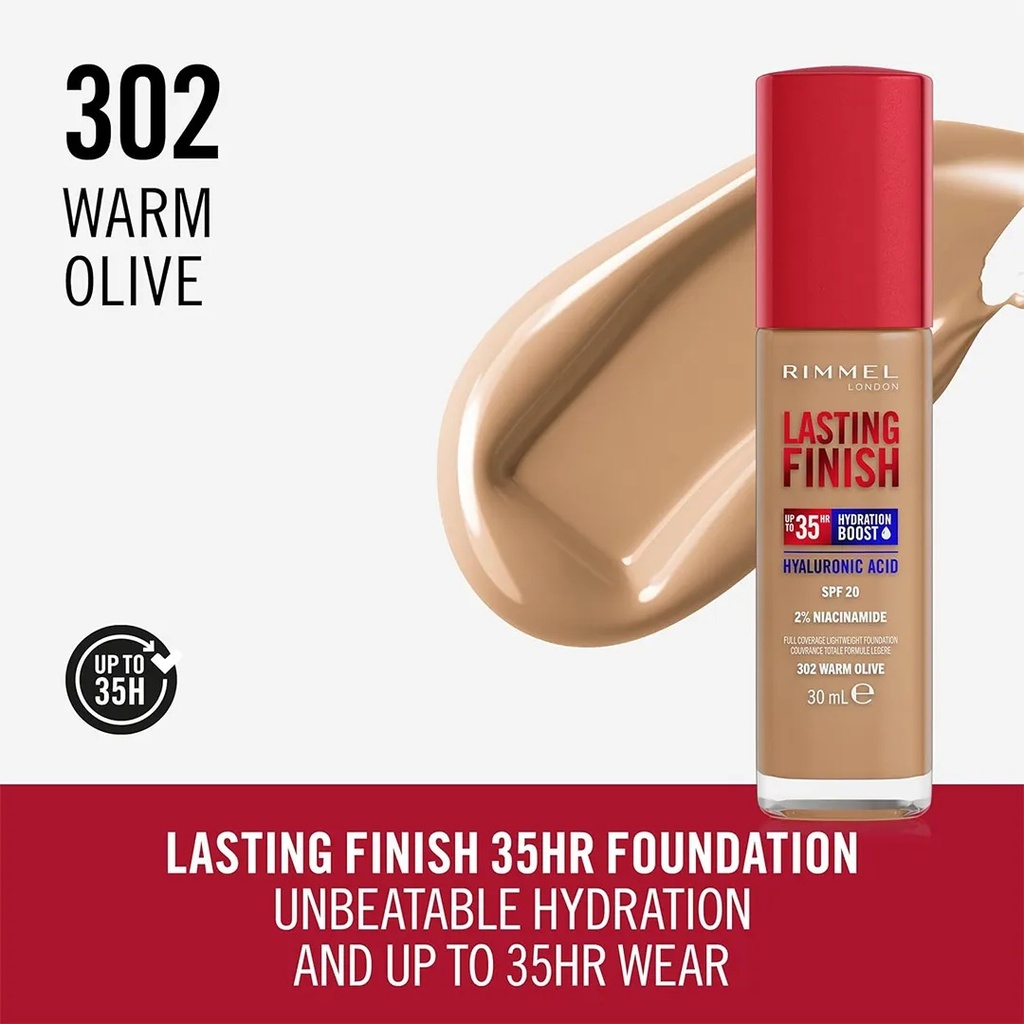 Rimmel Lasting Finish 35H FoundationB