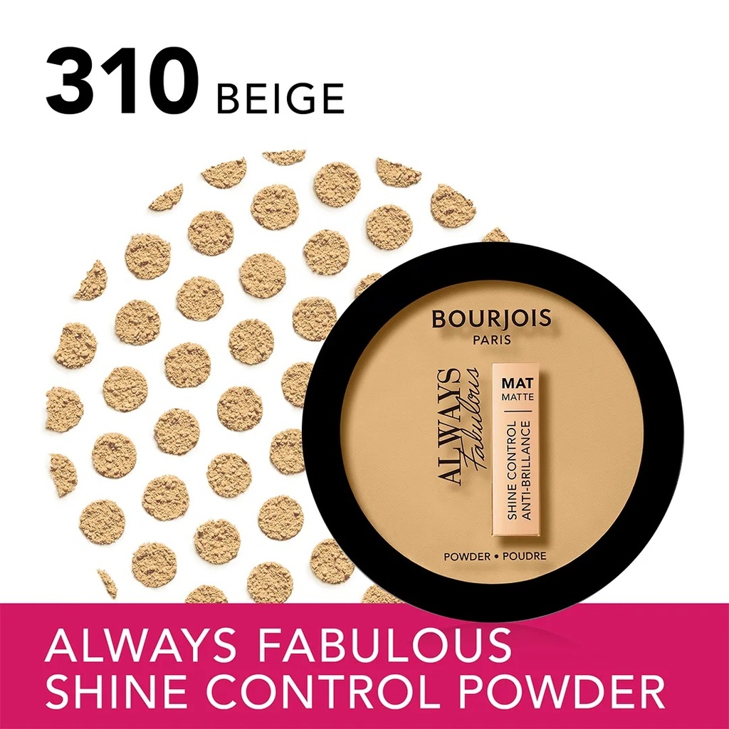 Bourjois Always Fabulous Matte Pressed Powder - 10gA