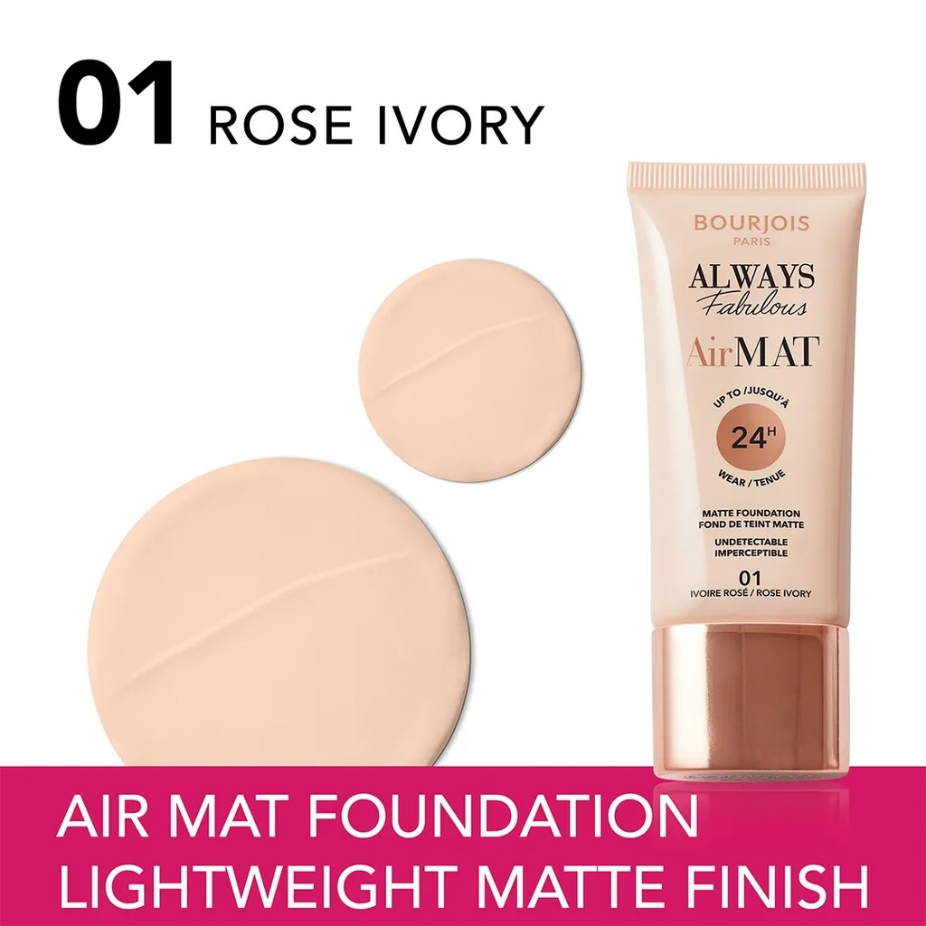 Bourjois Always Fabulous Air Mat Foundation - 30mlA