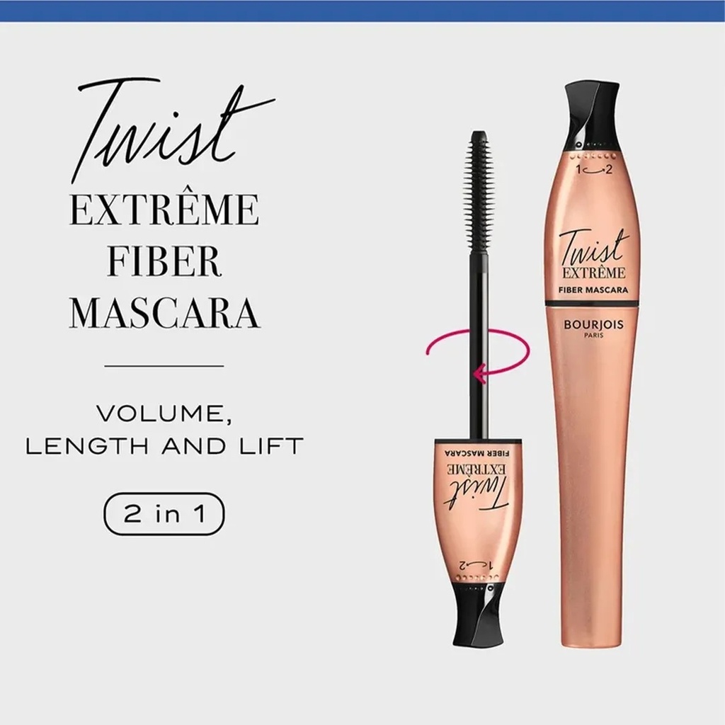 Bourjois Twist Extreme Fiber Mascara B