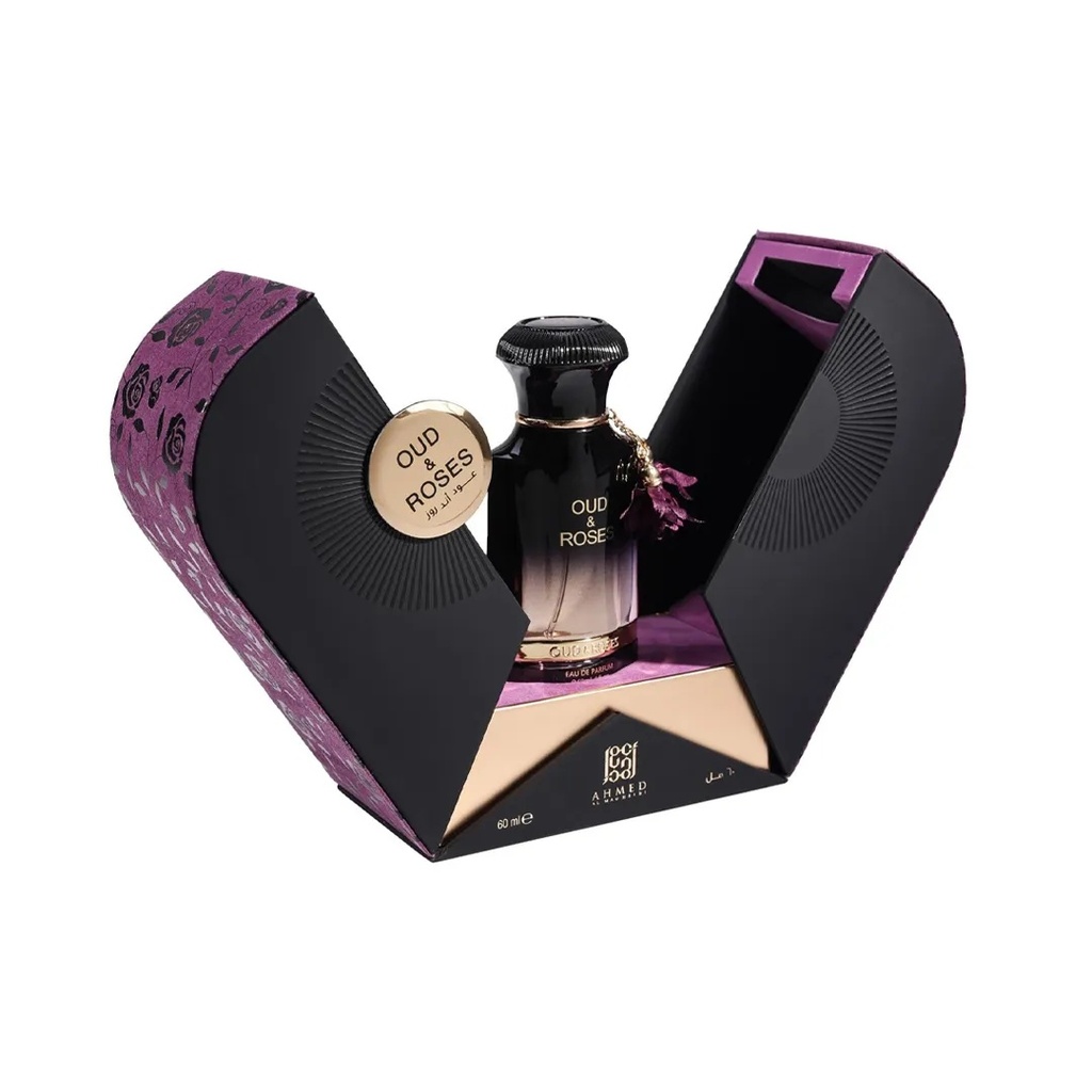 Ahmed Al Maghribi Oud & Roses EDP 60MLC