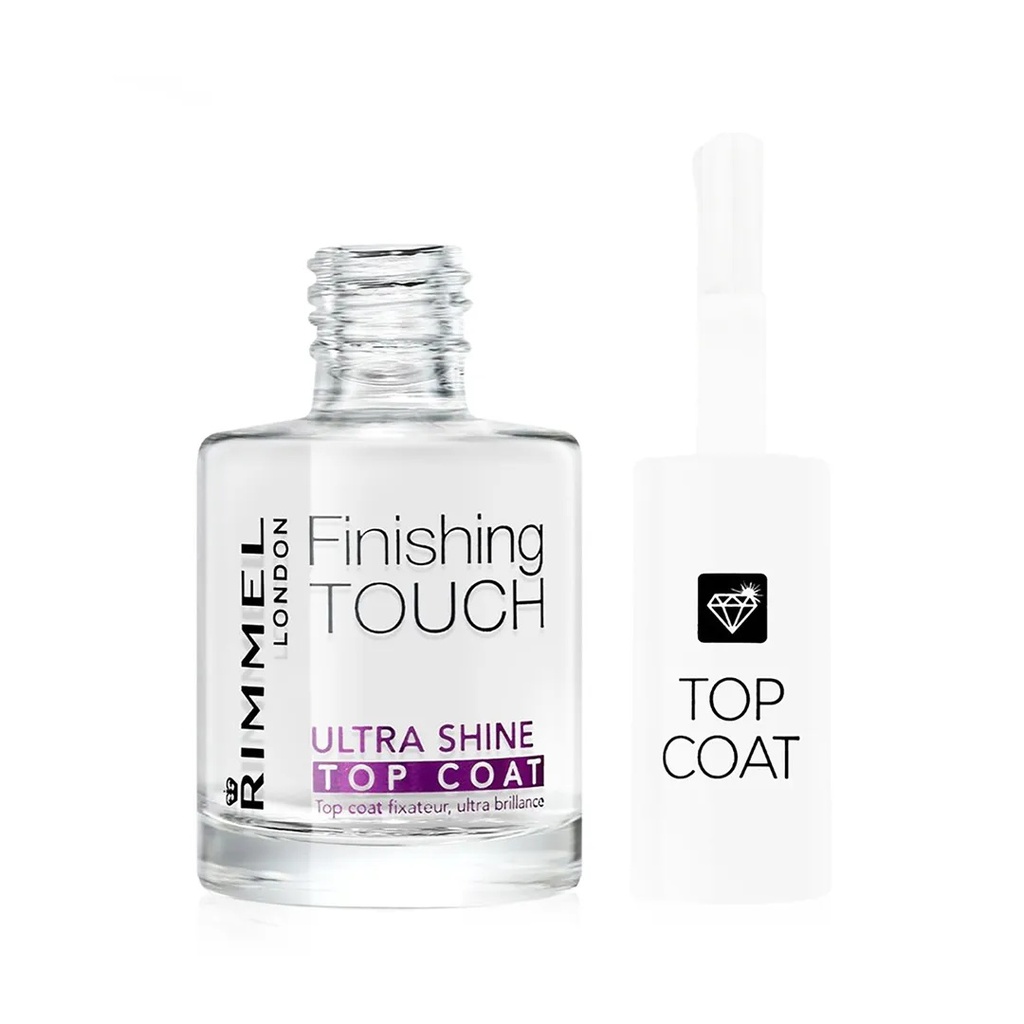 Rimmel Finishing Touch Ultra Shine Top Coat Polish  - ClearB