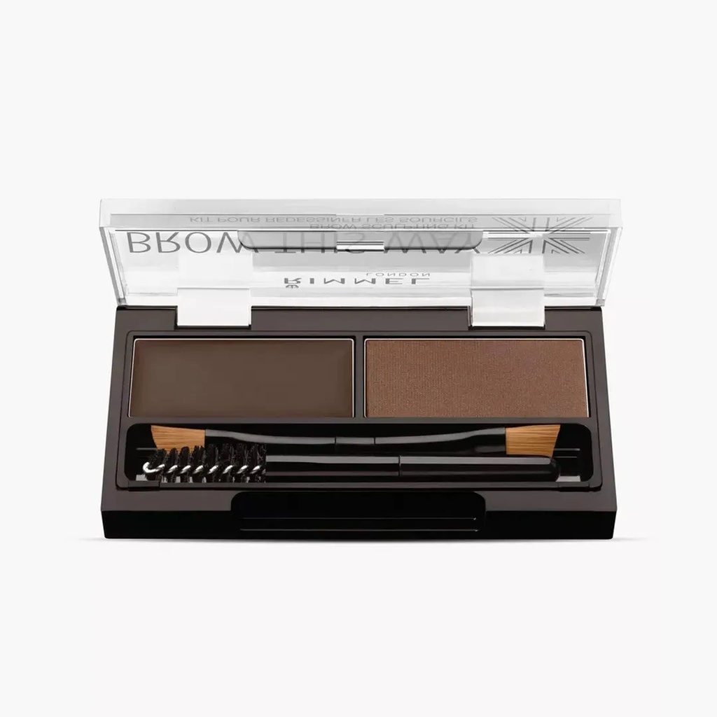 Rimmel Brow This way Sculpting  Kit + Pencil + Brow Gel A